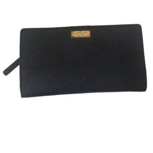 Kate Spade Stacy Bi Fold Wallet Saffiano Leather Wallet Organizer Clutch Cards